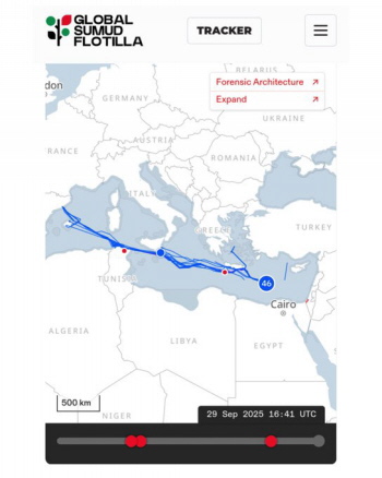 Hilfsflotte auf Kurs gegen Völkermord