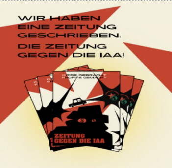 Proteste gegen die IAA in München