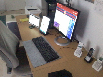 Arbeiten an den Seiten Arbeiten an den Seiten